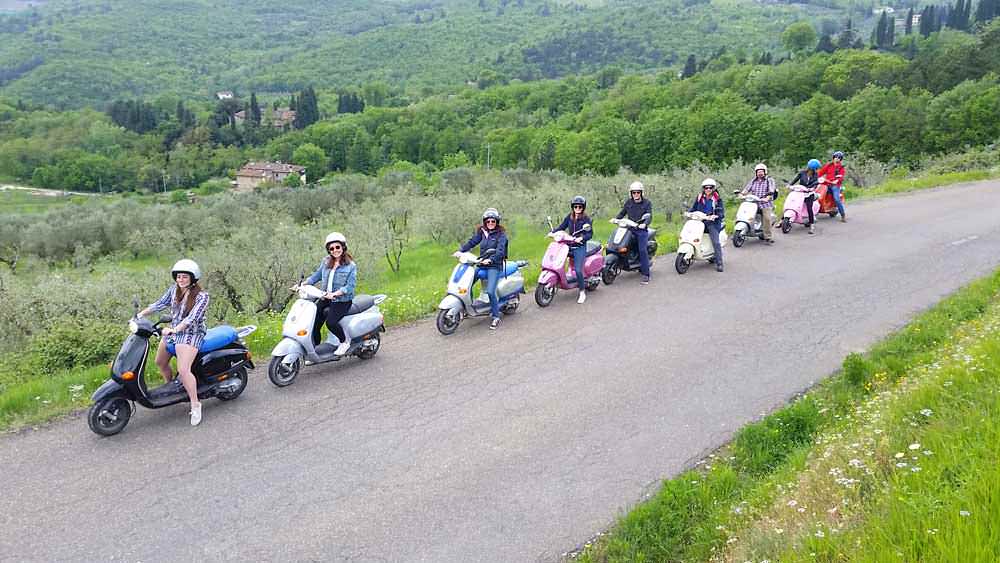 La Vespa Trip en Italie