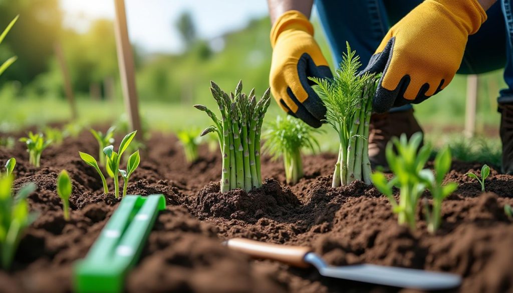 découvrez le meilleur moment et les techniques efficaces pour planter des asperges afin d'assurer une récolte généreuse et de qualité dans votre jardin.