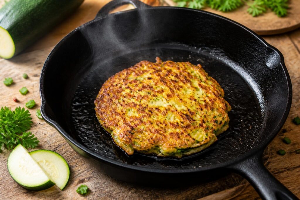 découvrez notre recette rapide et légère de beignet de courgette à la poêle, parfaite pour régaler tous les palais avec saveur et simplicité.