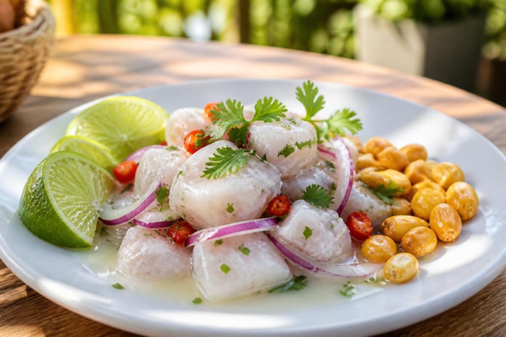 découvrez notre recette fraîche de ceviche de maigre, parfaite pour sublimer les saveurs estivales avec légèreté et fraîcheur.