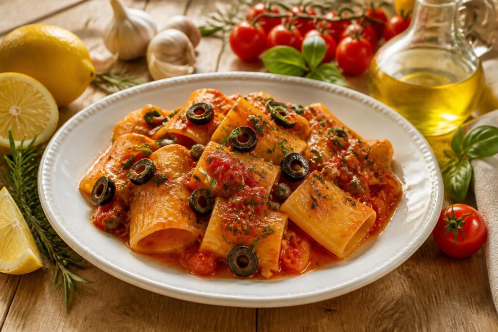 découvrez comment sublimer les paccheri, ces pâtes italiennes aux saveurs méditerranéennes, avec notre recette facile et savoureuse.