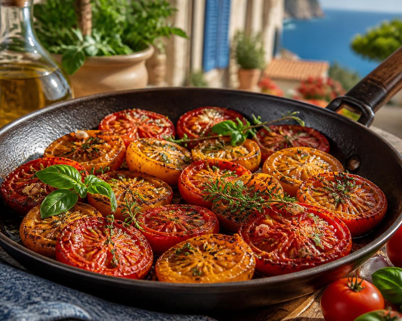 découvrez la recette rapide des tomates provençales à la poêle pour un goût authentique et savoureux. parfait pour vos repas en toute simplicité !