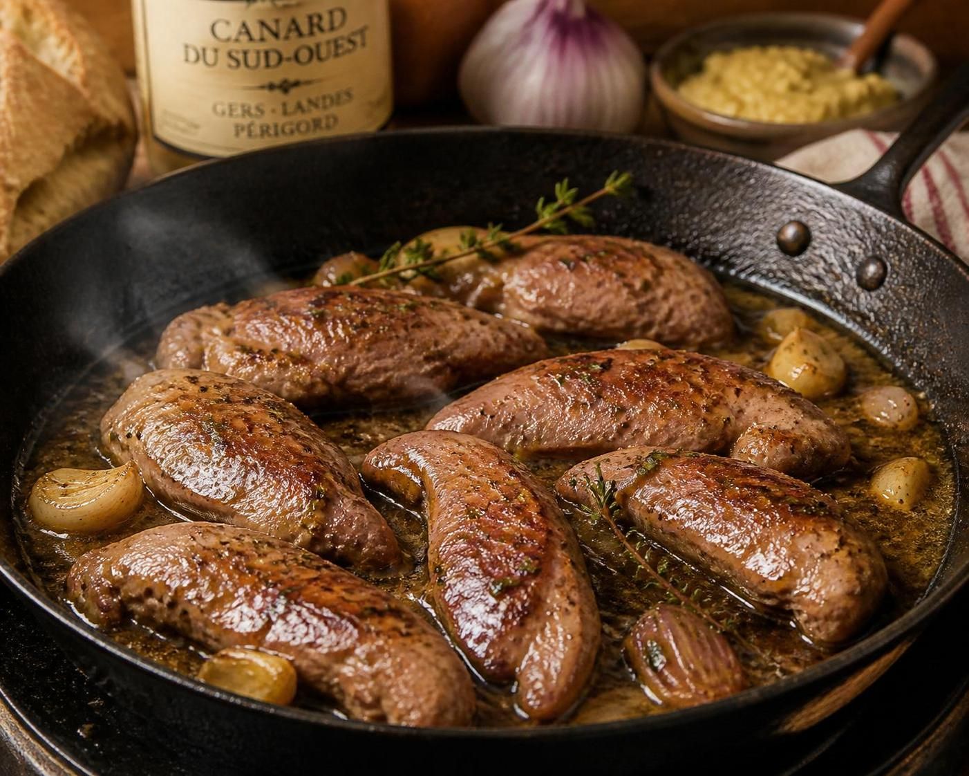 découvrez l'astuce pour réussir la cuisson des aiguillettes de canard à la poêle, tendre et savoureuse à chaque fois. un guide simple pour un plat délicieux et fondant.