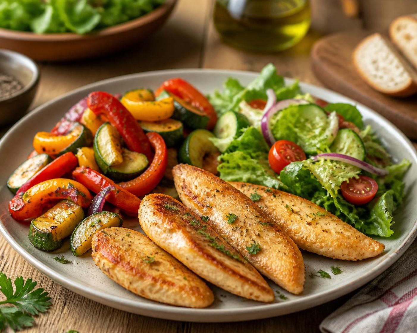 découvrez comment cuire rapidement des aiguillettes de poulet à la poêle pour un plat savoureux, sain et facile à préparer en quelques minutes.