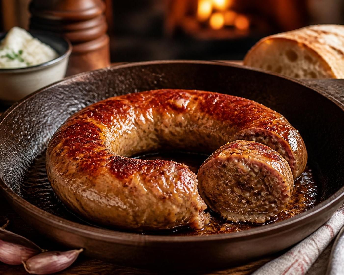 découvrez la cuisson parfaite de l'andouillette à la poêle pour une chair fondante et savoureuse, étape par étape, pour régaler vos papilles.