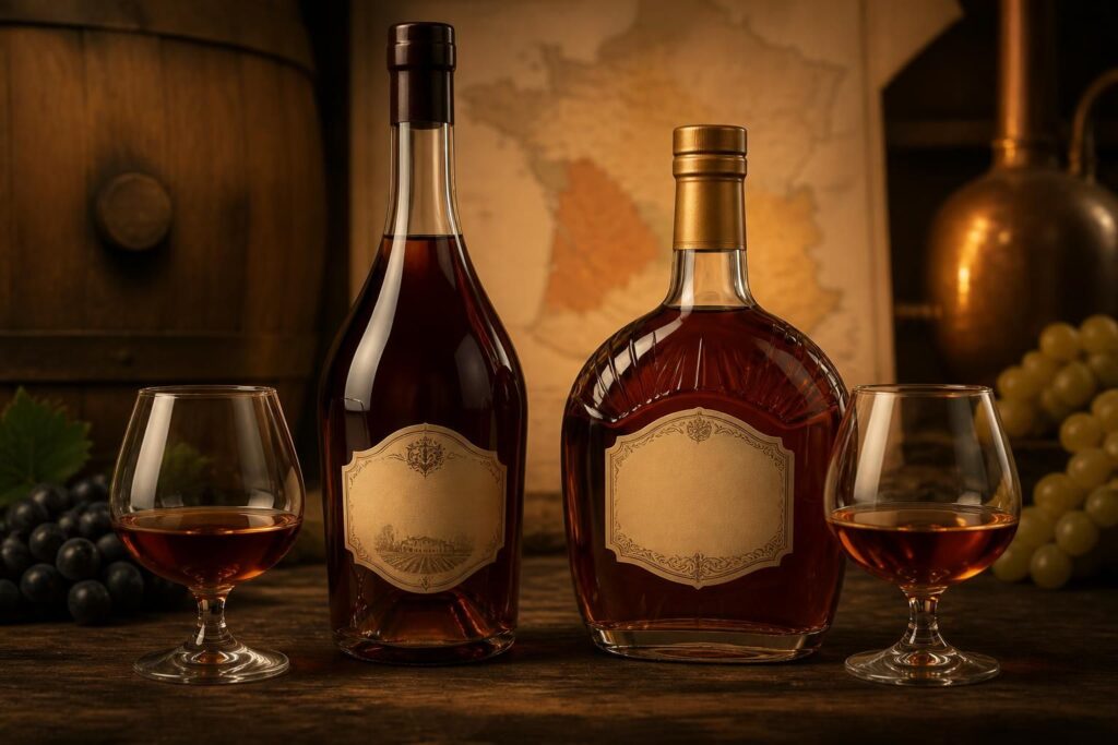 découvrez les différences entre armagnac et cognac pour choisir l'eau-de-vie qui correspond le mieux à vos goûts et occasions. guide complet et conseils experts.