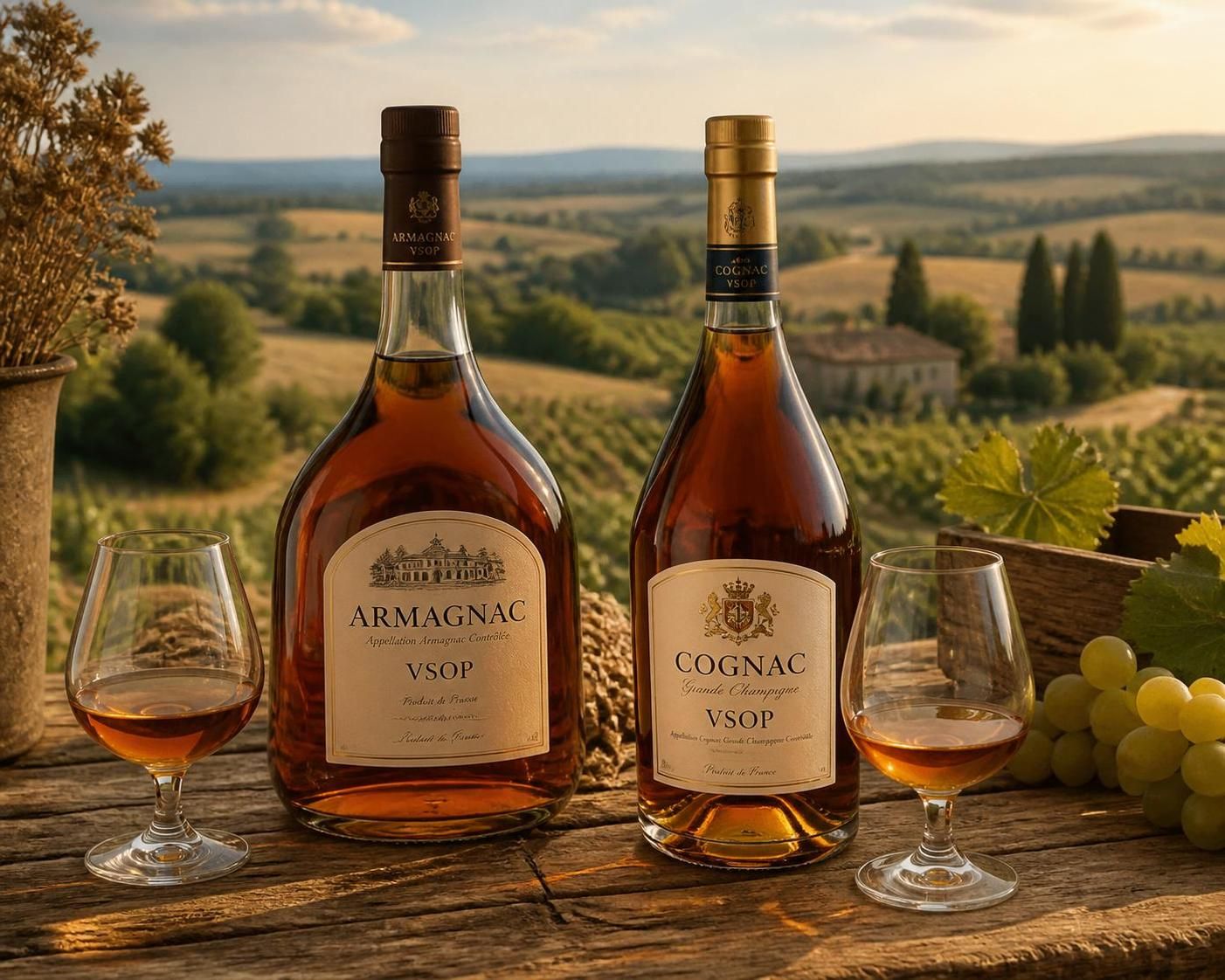 découvrez les différences clés entre l'armagnac et le cognac pour bien choisir votre eau-de-vie selon vos goûts et préférences.