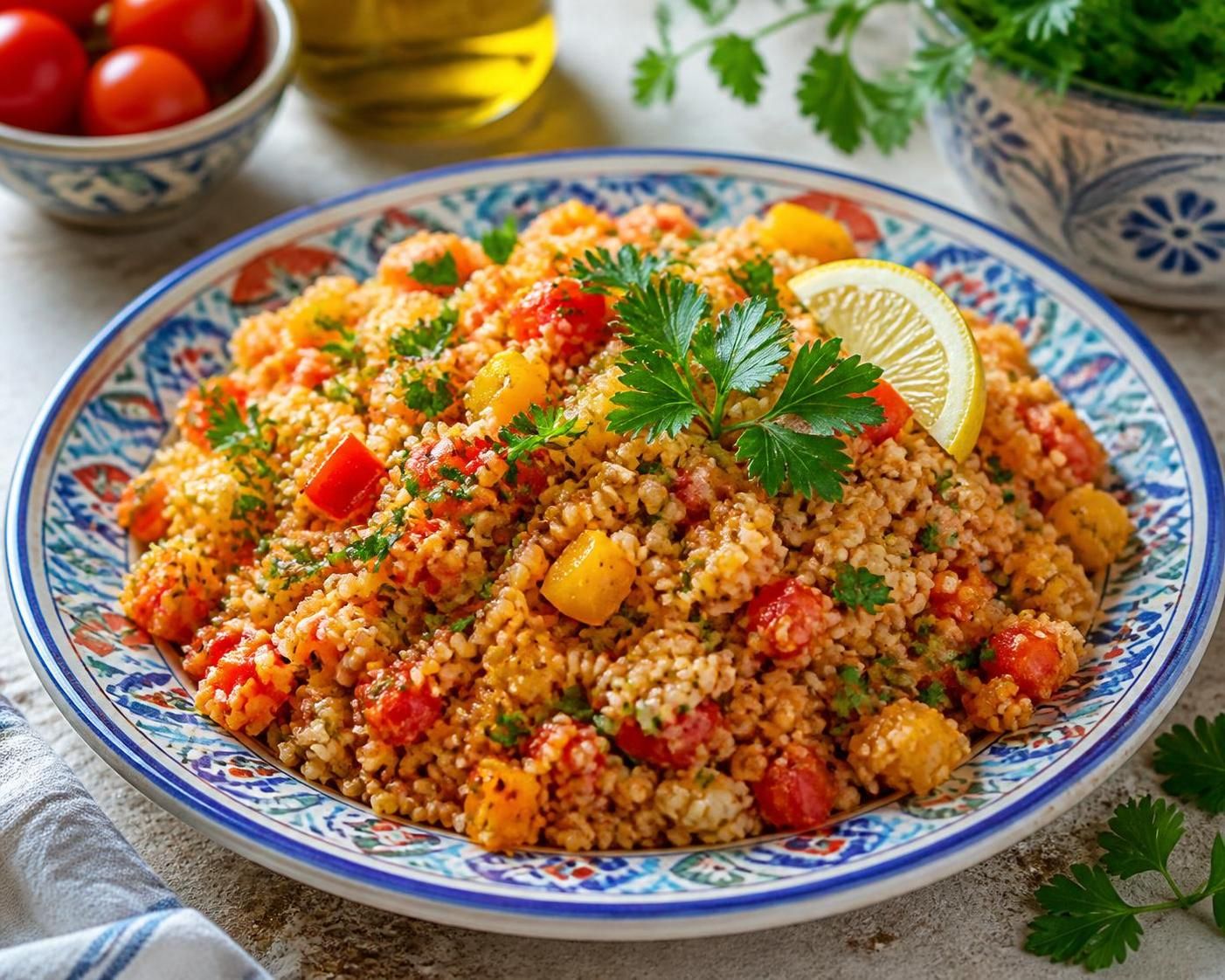 découvrez des recettes savoureuses de boulgour turque pour une cuisine à la fois healthy et gourmande. plats faciles à préparer, riches en saveurs et en bienfaits nutritionnels.