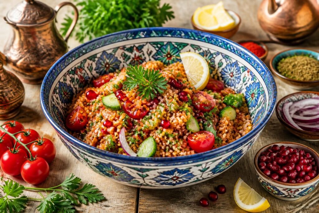 découvrez nos recettes savoureuses de boulgour turque pour une cuisine à la fois healthy et gourmande, idéale pour des repas équilibrés et pleins de saveurs.