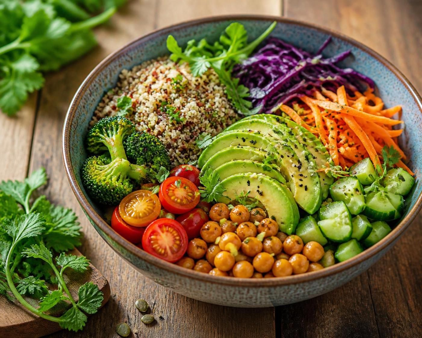 découvrez comment composer un buddha bowl équilibré, sain et coloré pour un repas complet et gourmand dans un seul bol.