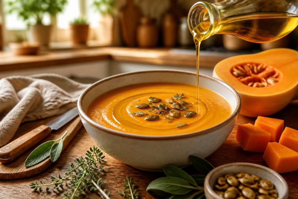 découvrez nos astuces pour préparer une soupe de butternut saine et gourmande chez vous, alliant simplicité et saveurs délicates pour réchauffer vos repas.