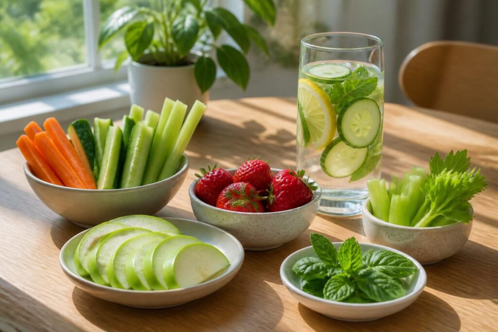 découvrez des alternatives saines et sans calorie pour calmer vos envies de grignotage tout en préservant votre équilibre alimentaire.