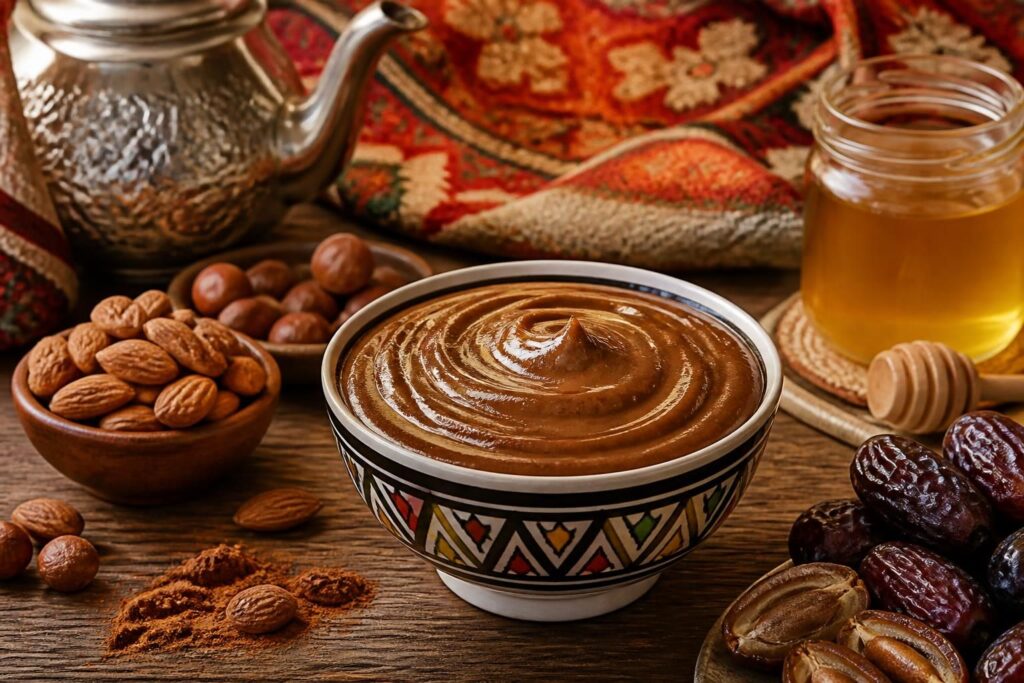 découvrez la pâte à tartiner marocaine, un délice sucré qui capture les saveurs authentiques du maghreb pour un plaisir gourmand unique.