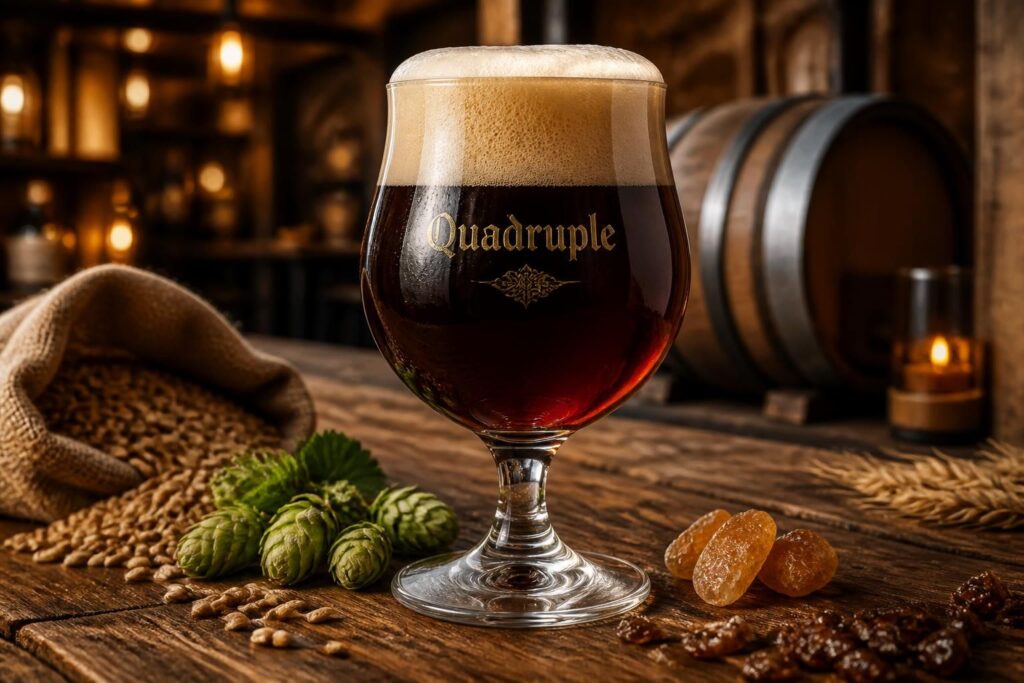 découvrez la bière quadruple, une bière forte au goût intense qui séduit les amateurs passionnés de saveurs riches et puissantes.