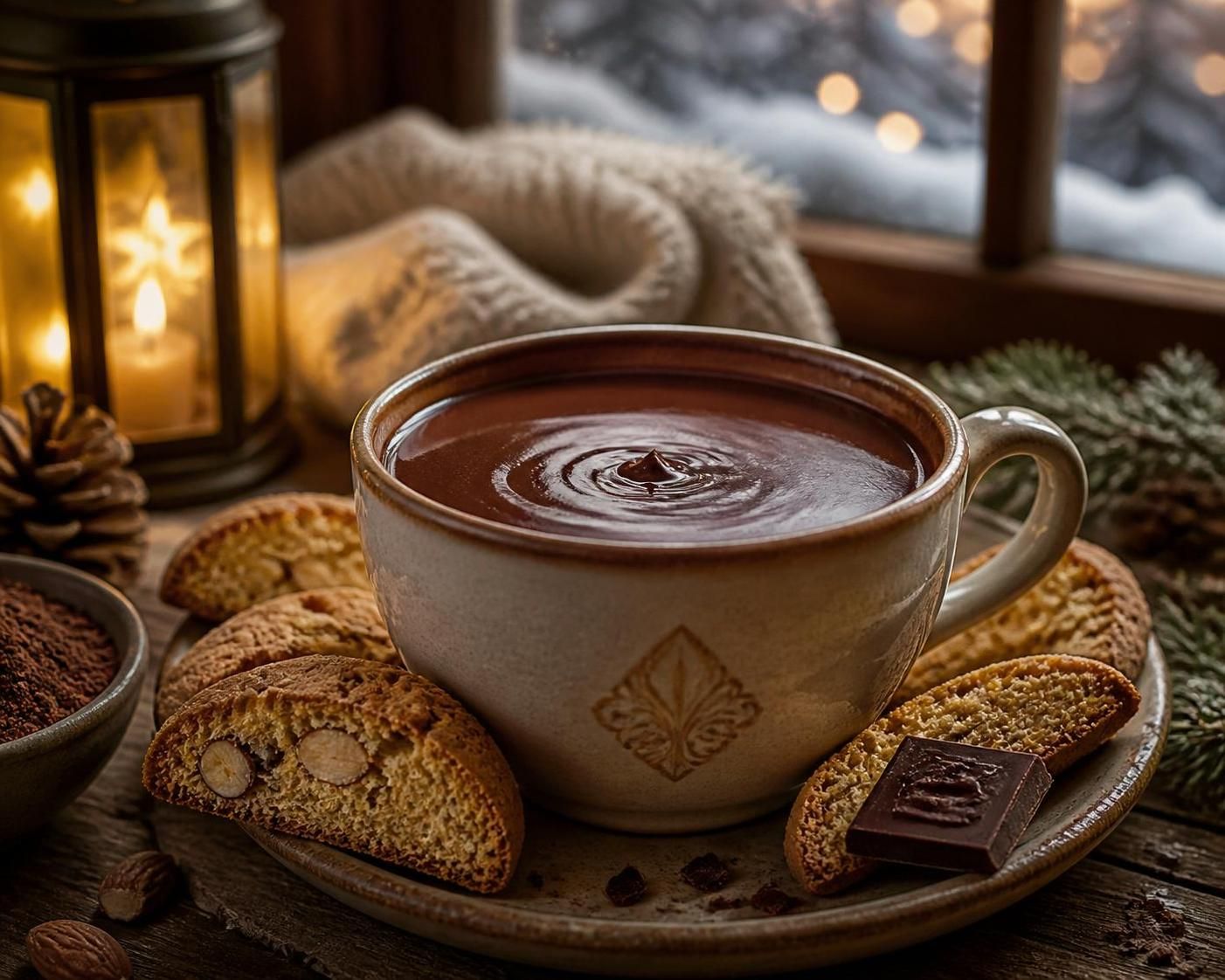 découvrez la recette authentique du chocolat chaud italien, onctueux et réconfortant, parfait pour réchauffer les cœurs durant les froides journées d'hiver.