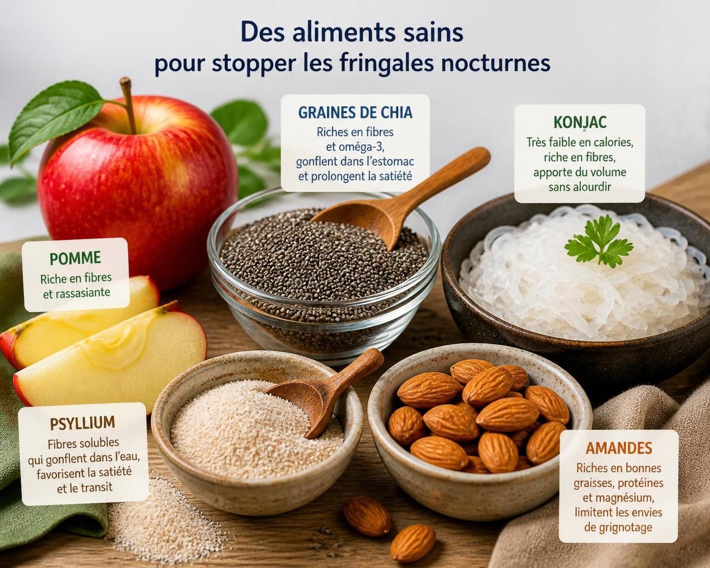 découvrez des astuces naturelles efficaces pour lutter contre la faim nocturne et éviter les fringales tardives, afin de mieux dormir et préserver votre équilibre alimentaire.