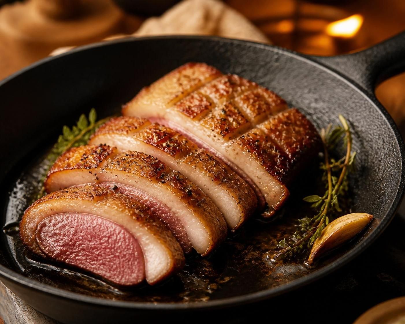découvrez nos astuces pour réussir un magret de canard à la poêle, croustillant à l'extérieur et juteux à l'intérieur, pour un repas savoureux et gourmand.