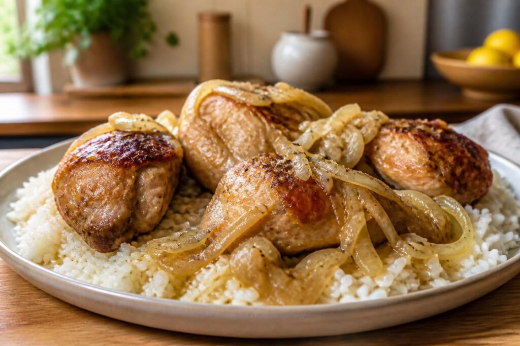 découvrez la recette facile du poulet yassa, un plat savoureux et rapide à préparer, parfait pour régaler toute la famille avec des saveurs authentiques.