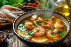 découvrez notre recette de bouillon aux crevettes, un mélange parfumé et savoureux pour sublimer tous vos plats et ravir vos papilles.