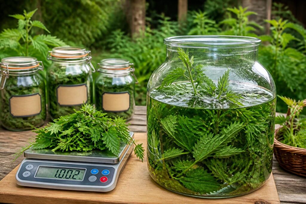découvrez le dosage idéal pour préparer un purin d'ortie efficace et naturel, parfait pour un jardin sain et sans produits chimiques.