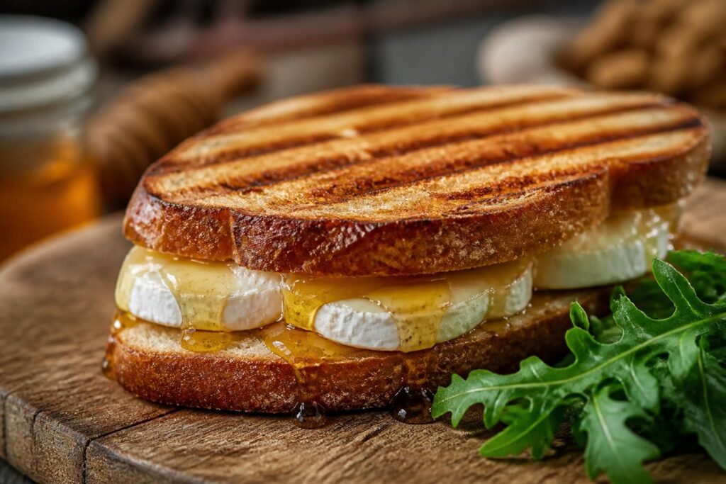 découvrez notre recette savoureuse de panini chèvre miel, un encas original et gourmand parfait pour toutes vos envies de plaisir sucré-salé.