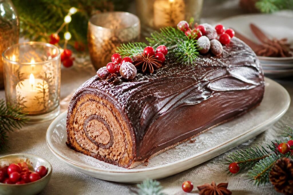 découvrez une recette de bûche de noël facile à réaliser pour des fêtes gourmandes et réussies. succès garanti pour un dessert délicieux et festif !