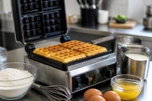 découvrez la recette gaufre professionnelle pour réaliser des gaufres parfaites à la maison, croustillantes à l'extérieur et moelleuses à l'intérieur.