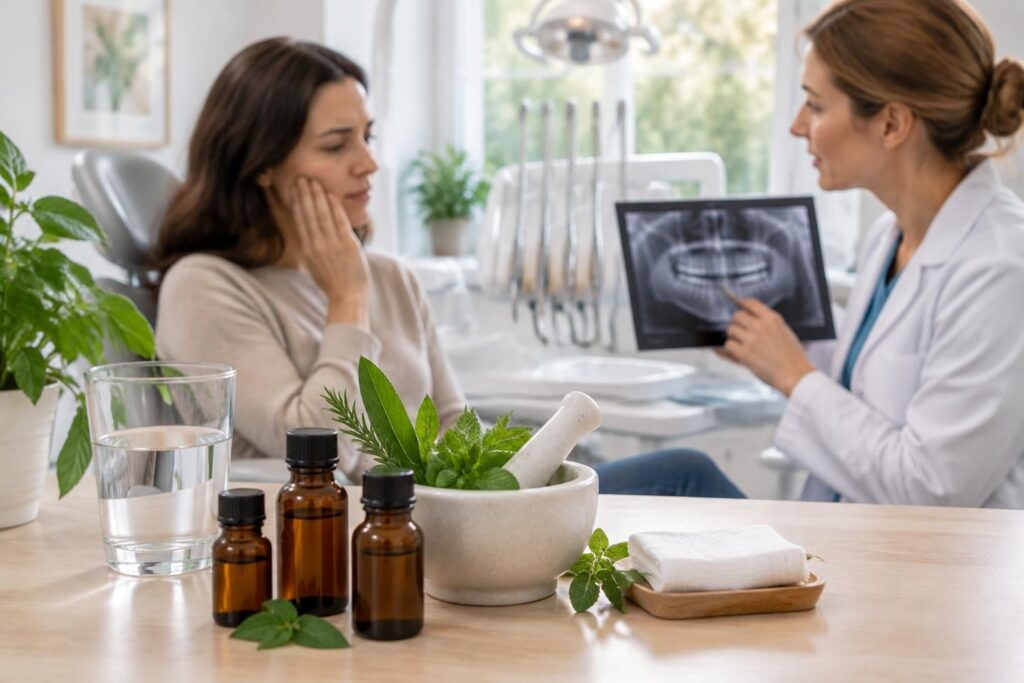 découvrez les huiles essentielles parfois utilisées pour soulager une infection dentaire, leurs précautions d’emploi et quand consulter un dentiste.