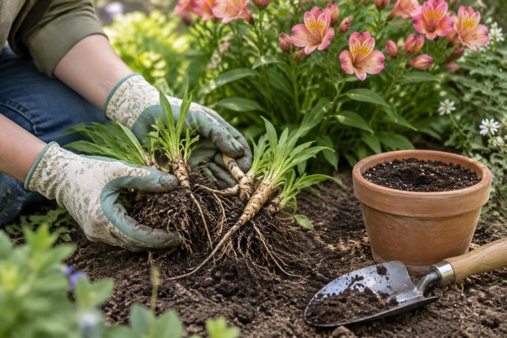 découvrez comment multiplier l’alstroemeria par bouturage : période idéale, étapes à suivre et conseils pour favoriser la reprise.