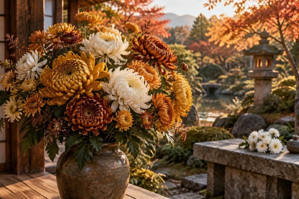 découvrez la signification du chrysanthème et sa symbolique dans différentes cultures : fleur de mémoire, de joie et de longévité.