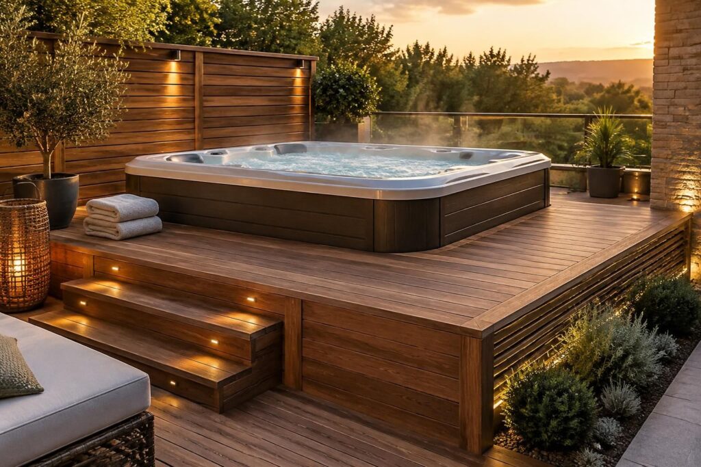 découvrez comment aménager une terrasse en bois pour accueillir un jacuzzi : choix de l’emplacement, renforcement du sol et conseils d’installation.