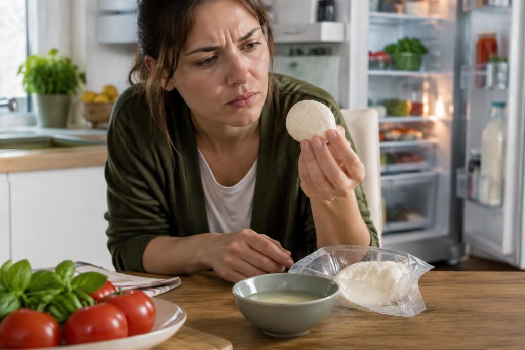 mozzarella périmée depuis 10 jours : découvrez les risques pour la santé, les signes d’altération et les conseils pour savoir s’il faut la jeter.