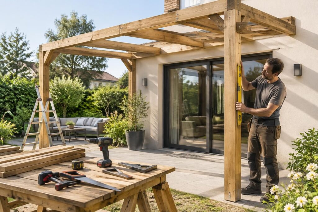 découvrez les étapes essentielles pour fabriquer vous-même une pergola en bois : choix des matériaux, préparation du terrain, assemblage et finitions.